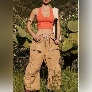 NWOT FP Movement Best Day Ever Pants Tan Medium